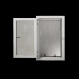 A photo of a side-hinge egress window by The Great Egress Co.